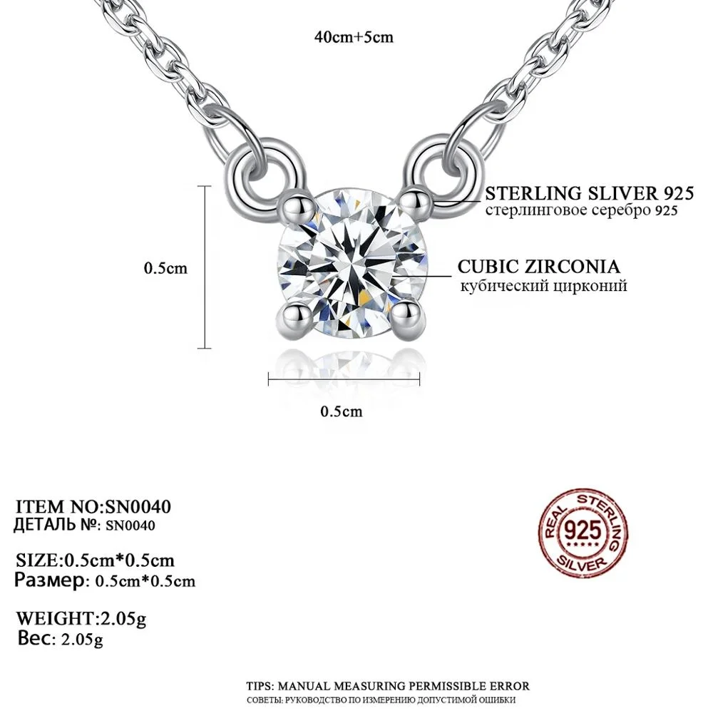 Модные высококачественные женские ювелирные украшения из драгоценных камней CZCITY, ожерелье из серебра 925 пробы, подвески