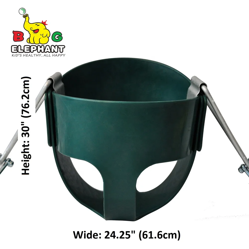 
Outdoor Extra Duty Kid Full Bucket Toddler Swing with Real Export Customs Data 
