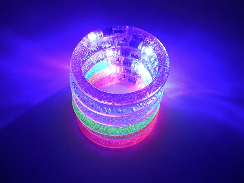 
Led Dance Bangle Cartoon Watch Boys Girls Flash Wrist Band Light Bracelets for Birthday Halloween Glowing Party Supplies 