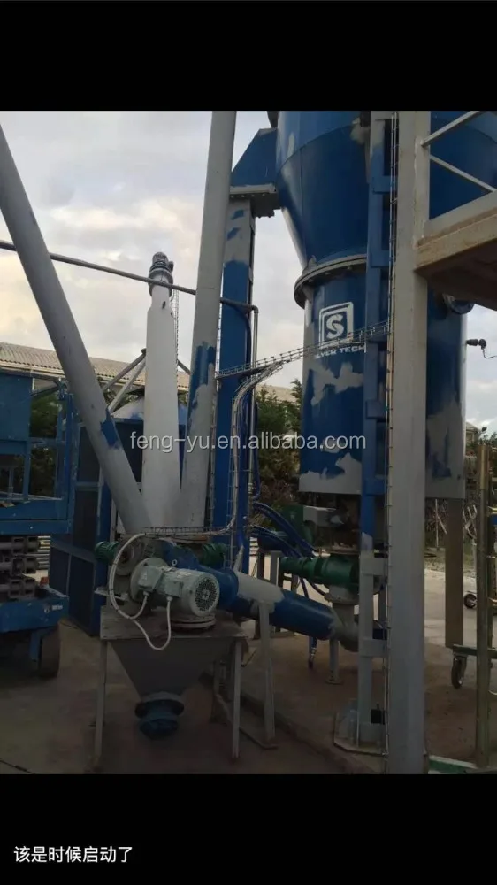 Fengyu 300KW wood chip wood waste biomass gasifier power plant in Italy