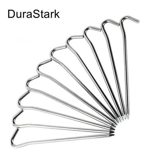 Outdoor Steel Tent Stakes Peg for Camping