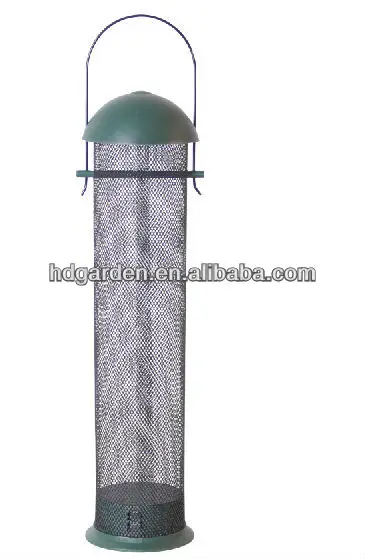 Audubon Die Cast Aluminum Finch Screen Tube Wild Bird Feeder
