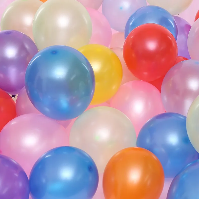 
Factory wholesale pearl latex balloon 10inch 12inch 14inch 36inch logo printed rubber balloon 