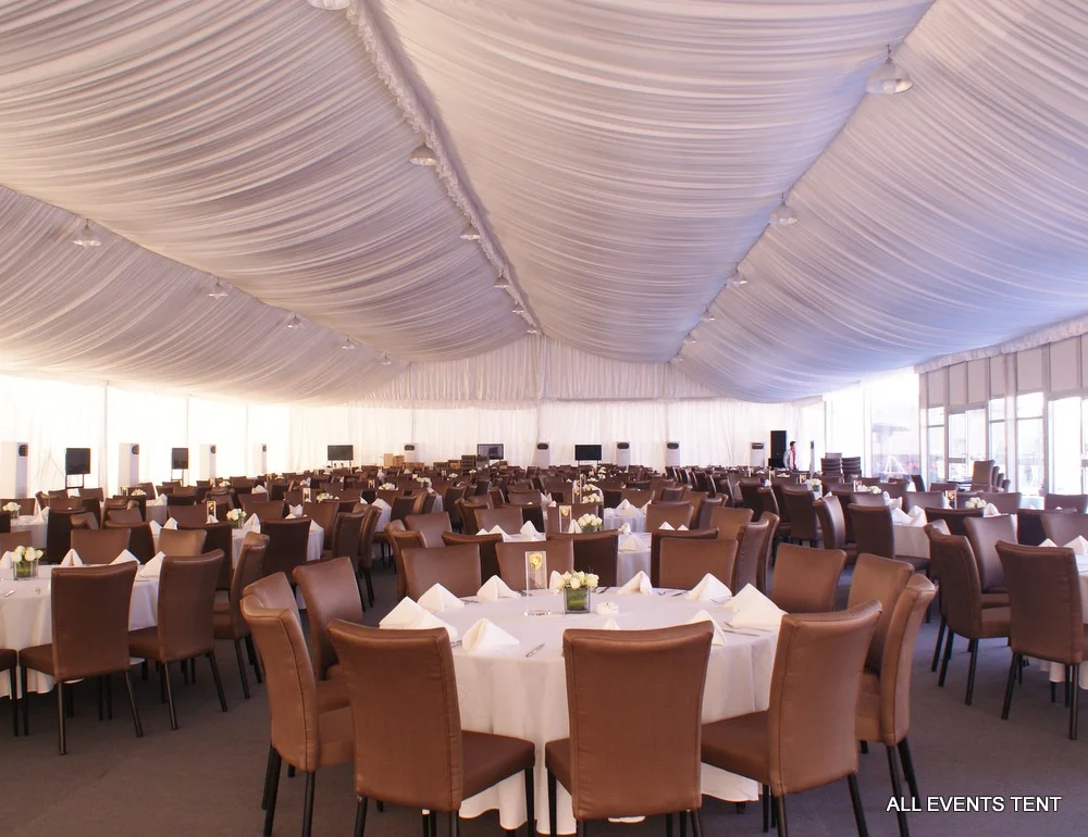 Luxury Wedding Tent With Decoration Linings