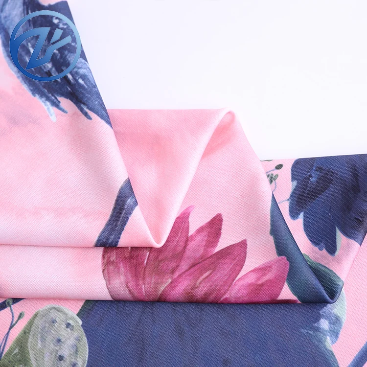 Customized design75D fabric 100 polyester interlock fabric pul fabric