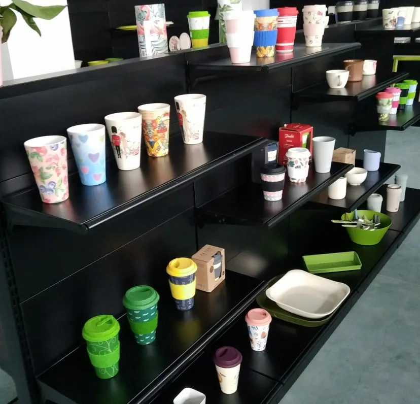 custom logo printing eco friendly Coffee Mug 400ml 450ml bamboo fiber coffee cup