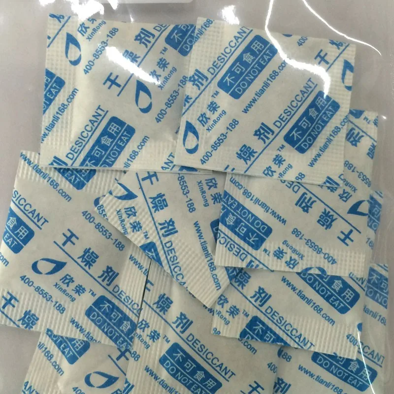 Free Sample Tianli Wholesale Small Package 1g 2g 5g 10g 20g Mineral Desiccant for Food