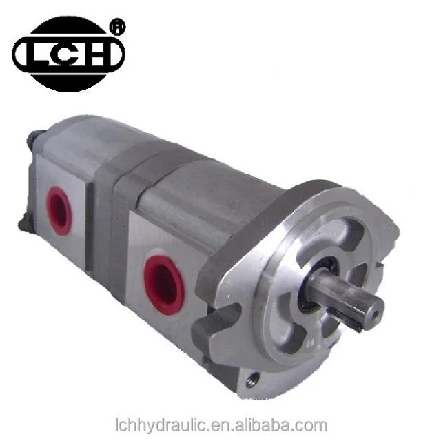 LCH mini forklift truck tandem hydraulic double gear oil pump