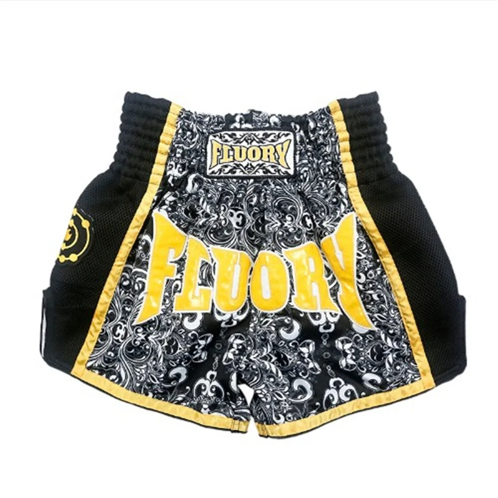 Wholesale Muay Thai Shorts Boxing Shorts Fight MMA Combat Sport Pants Unisex