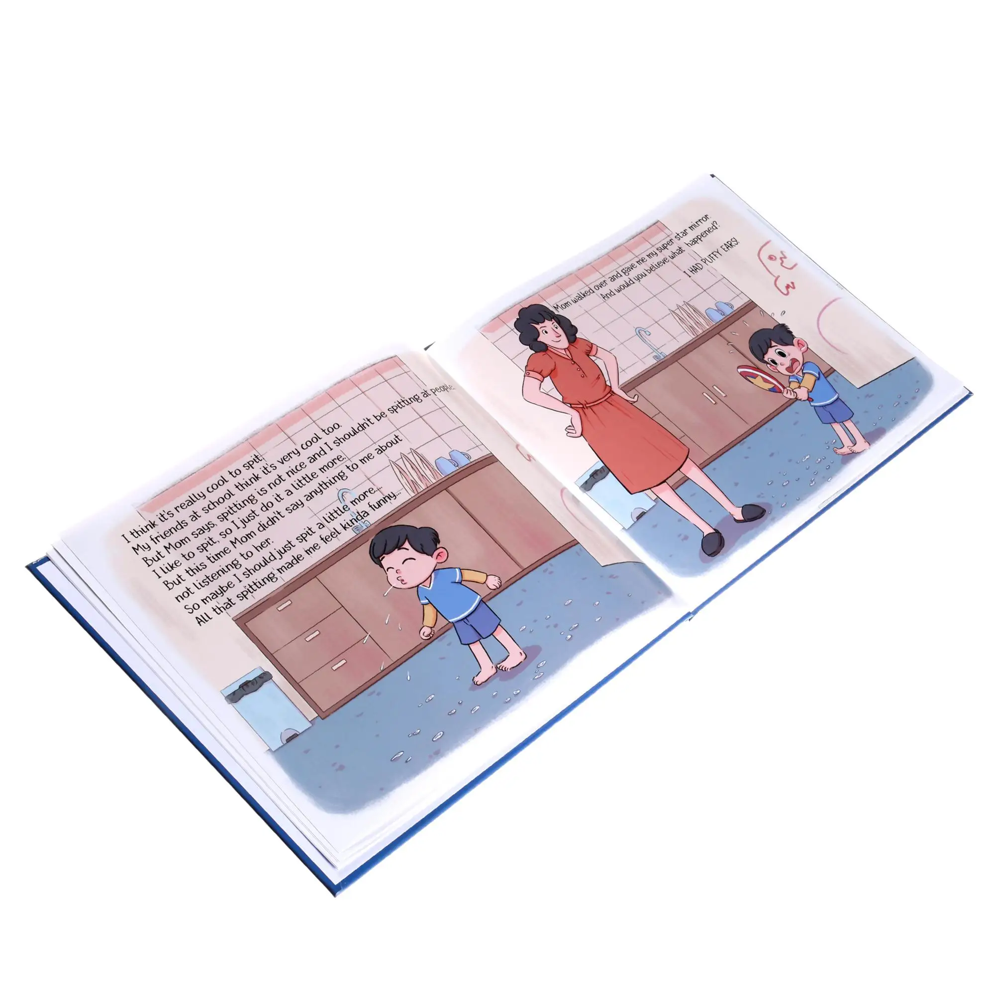 A5 детская книга новый дизайн пользовательский жесткий чехол детская книга печать