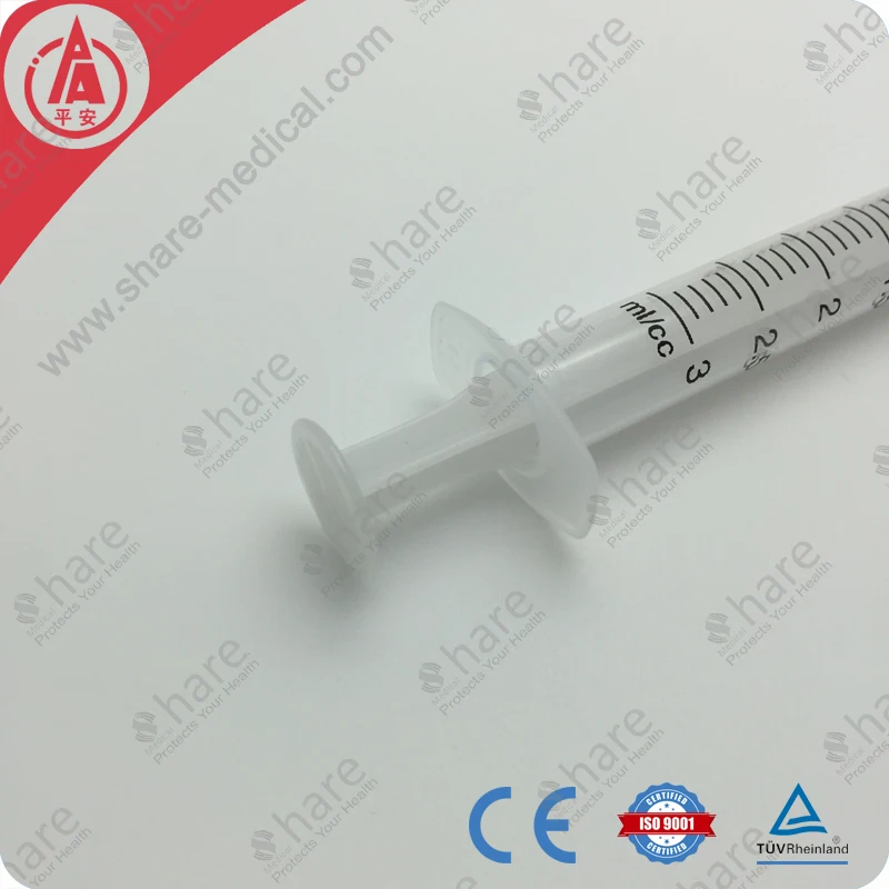 Hot selling 3ml luer lock syringe with needle