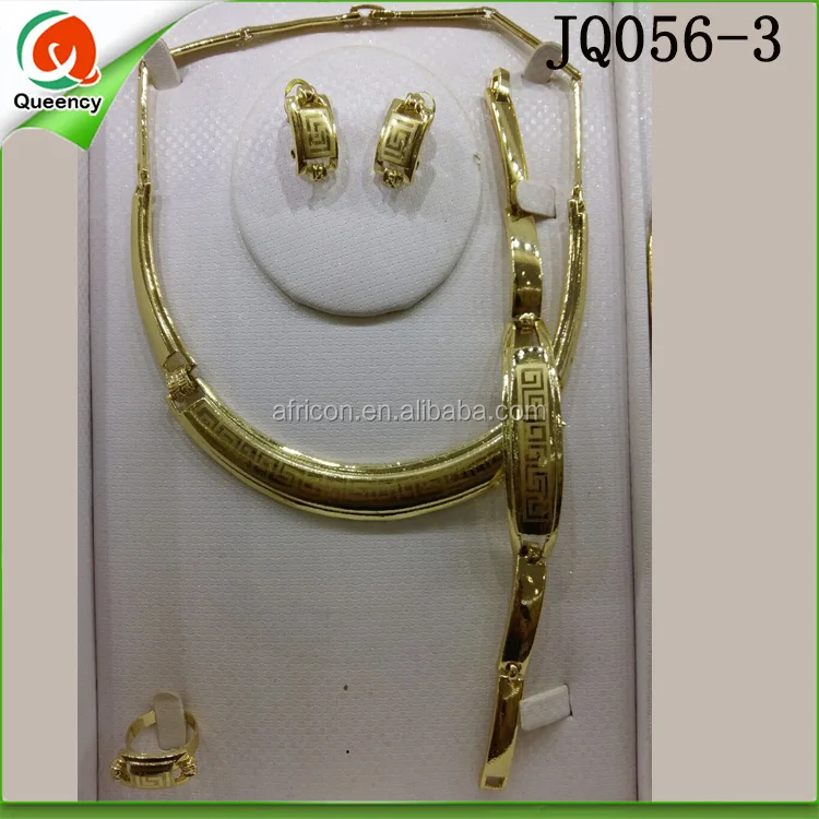 dubai gold jewelry set gold plated jewelry sets jewelry manufacturer in china JQ056-7