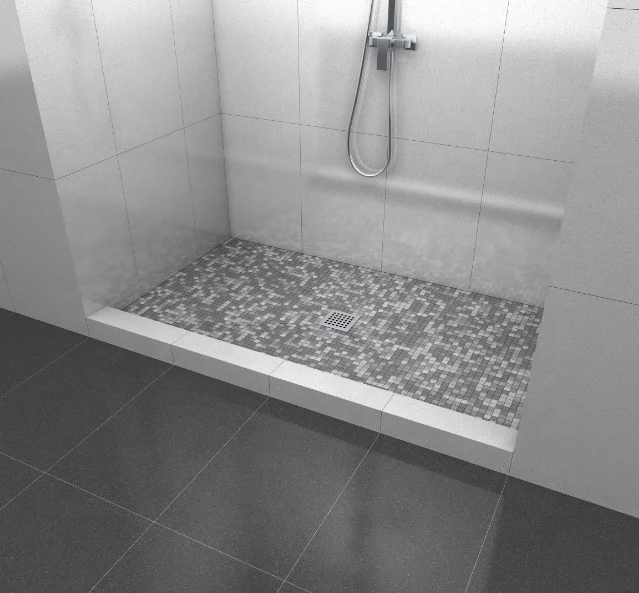 XPS Shower Curb Over