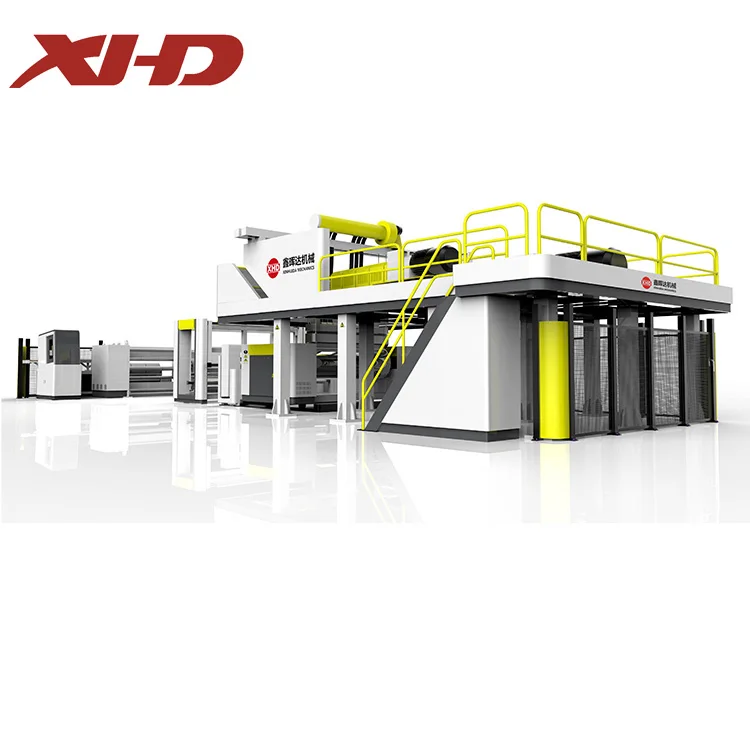XHD-80/130/80*2400 Automatic Cast Film Line Machine With Four-air-shaft Center Winder