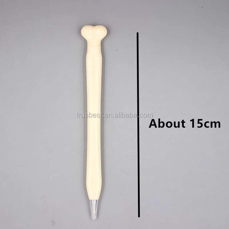 0.7mm Novelty Pen Writing Supplies Bone Shape Pen