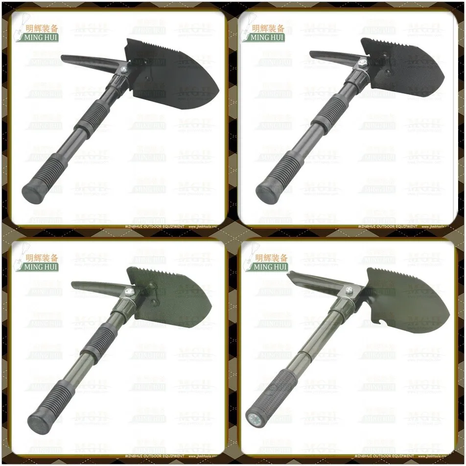 
camping folding shovel set 