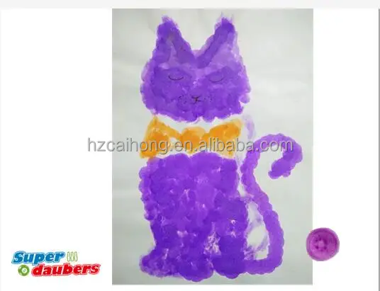 
Superdaubers 24 color bingo dabber-CH2810,1.5OZ high quality ink 