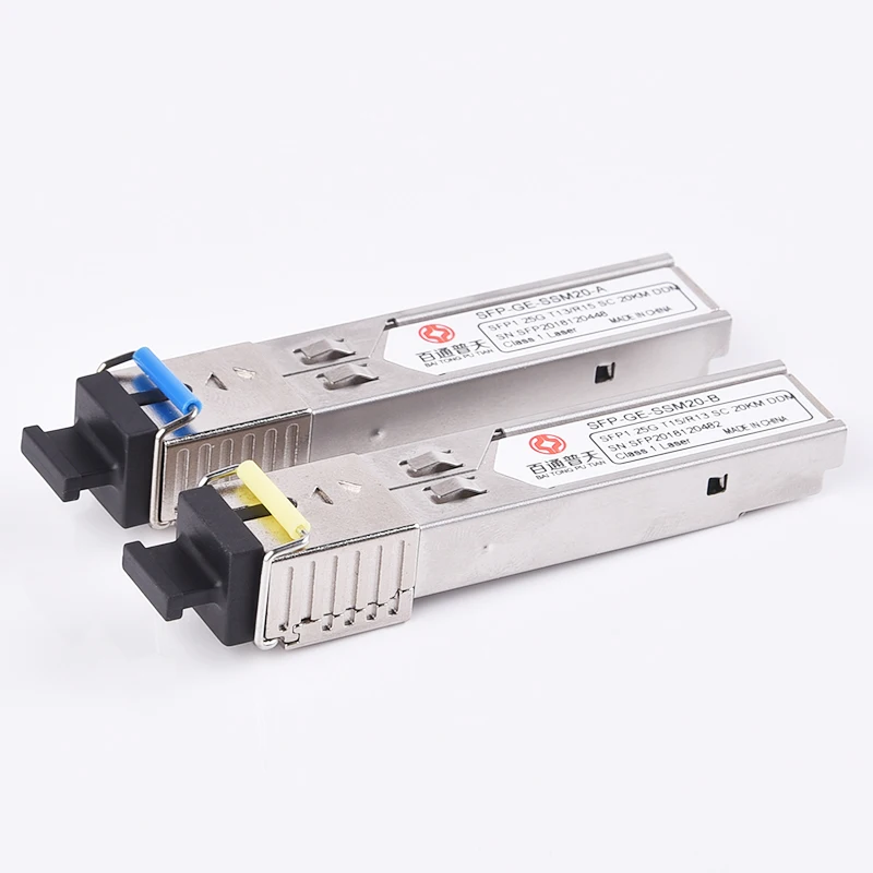 20KM SMF SFP Module 1.25G SC optical transceiver