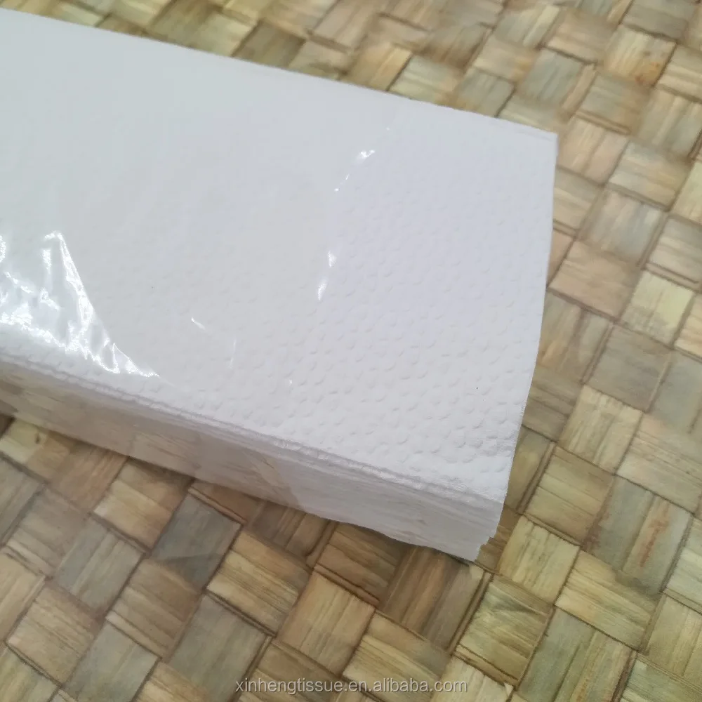 Eco Friendly Custom Virgin Wood Pulp Hand Tissue Paper Towel For Daily Use