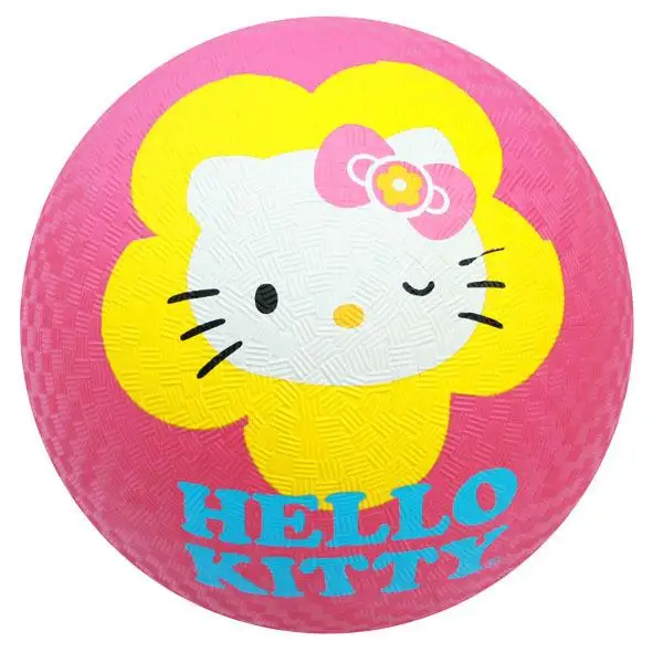 Factory price rubber playground ball beach balls for promotion