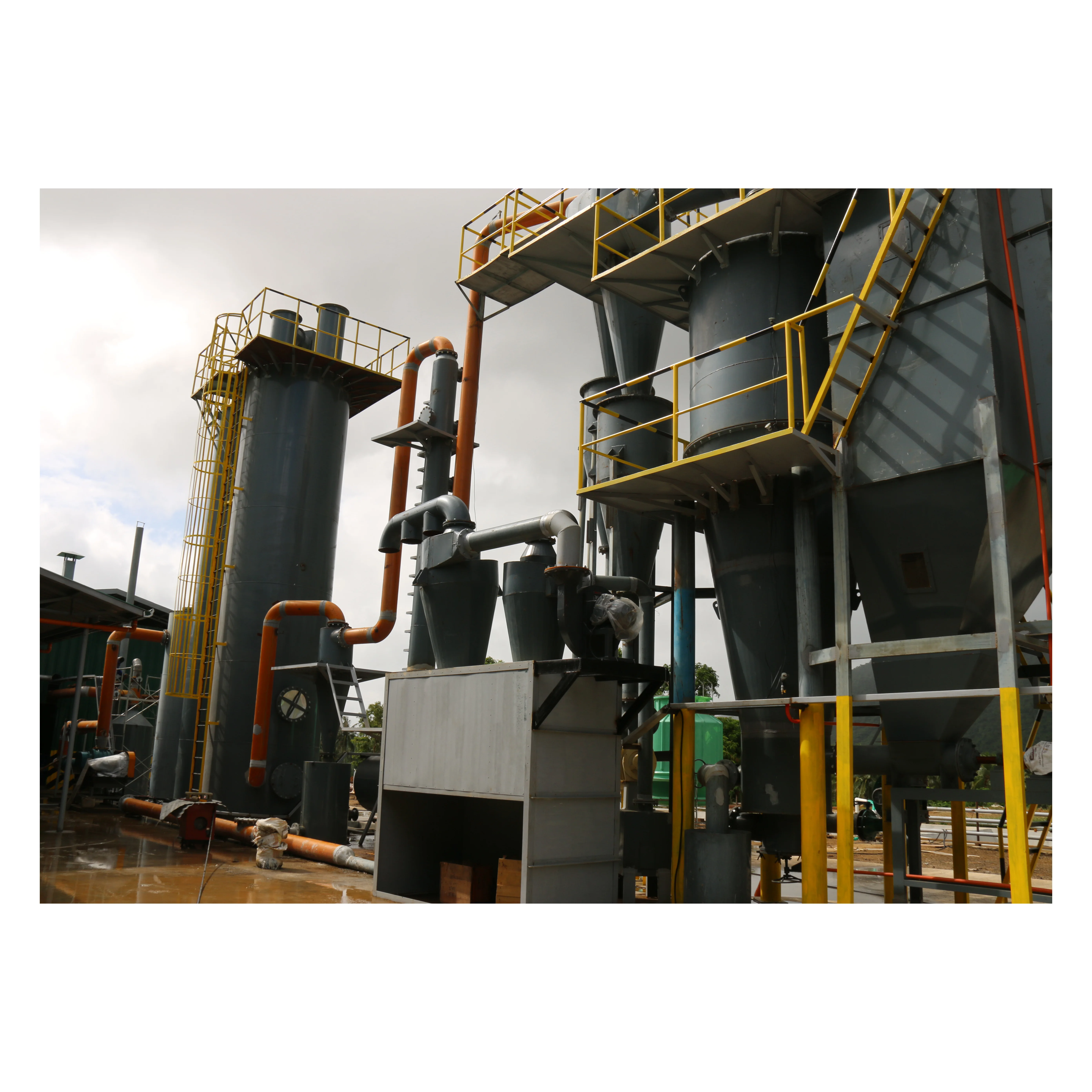 Гигантская пиролизная установка King Grass, электростанция на биомассе