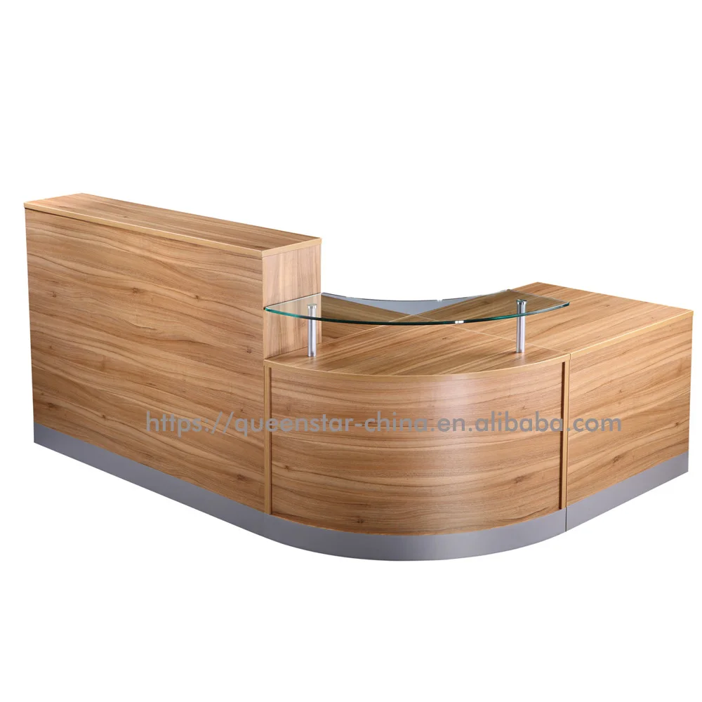 QS-RC07 Hotel counter desk reception desk Contemporary reception station