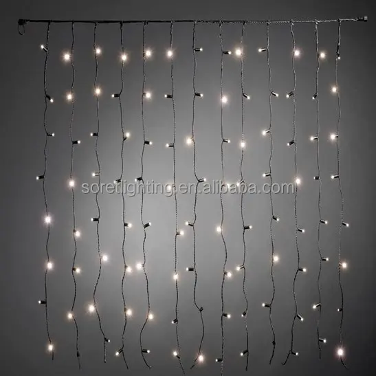 3*3m christmas decoration waterfall led curtain lights
