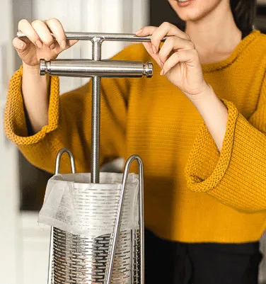 Domestic Mini Tabletop Juicer Extractor Machine Cheese press