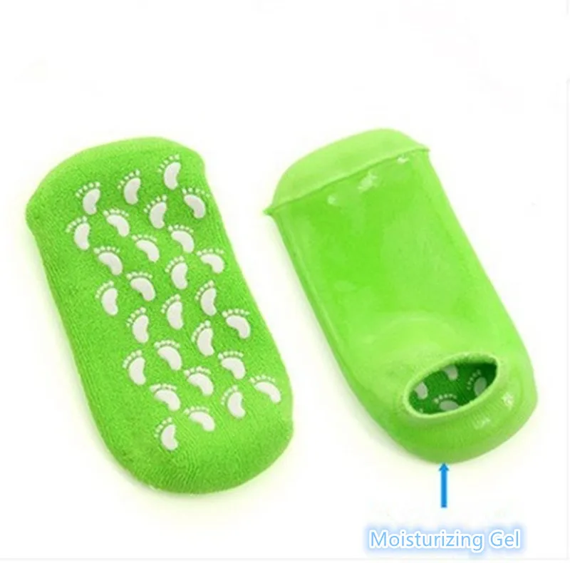 Custom Moisturizing Skin Care Foot Care Sock High Quality Spa Cooling Silicon Gel Socks