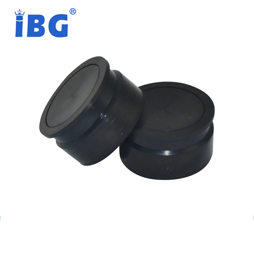 Shower rod protect rubber end caps rectangular seal