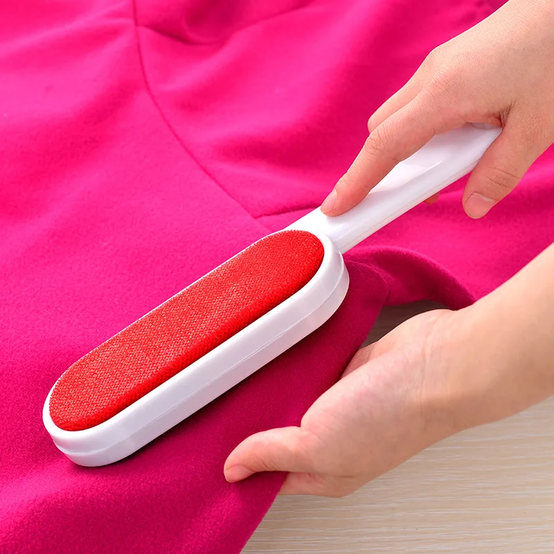 New Product Creative Handle Design Multi-function Reusable Durable Simple Double-sided Electrostatic Clothes Lint Brush