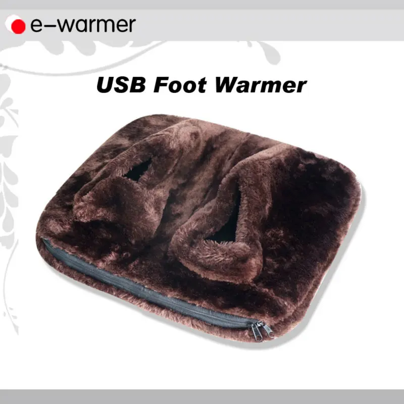 
e-warmer Super sea tiger hair USB heated foot warmer F2106 