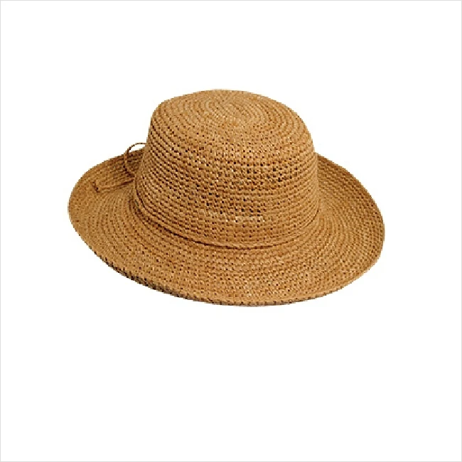 Straw Sun Hats for Kids Wide Brim Beach with Branded Logo