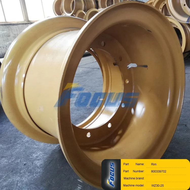 Backhoe Loader Spare Parts WZ30-25 Rim 800339702  ZL30E.2.3H14.00/1.5-25