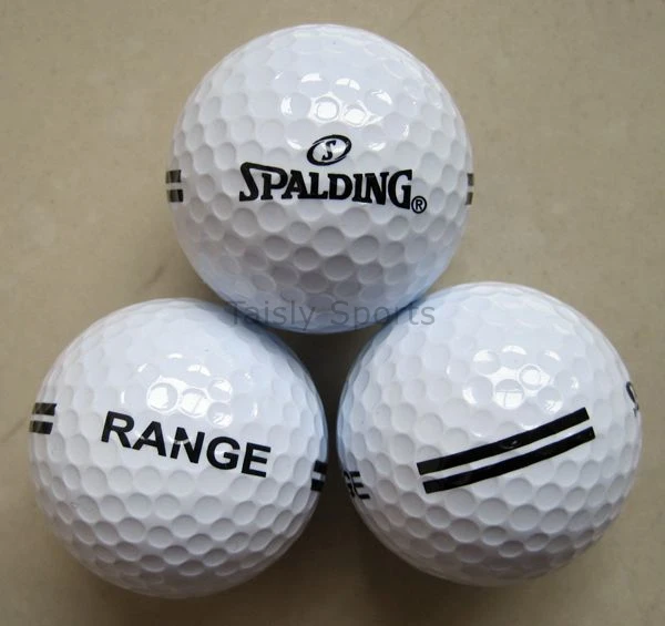 Personalized 2 pieces golf driving range balls white practice ball