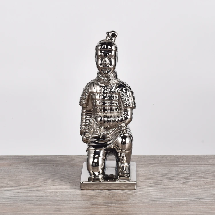
Lifelike design ceramic terracotta warriors statue home decoration ornamental gift item porcelain figurine 