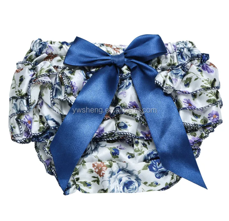 Fashion Newborn Baby Boys Girls Satin Ruffle PP Shorts Pants Baby Kids Leopard Bowknot Skirt Dress Bloomers