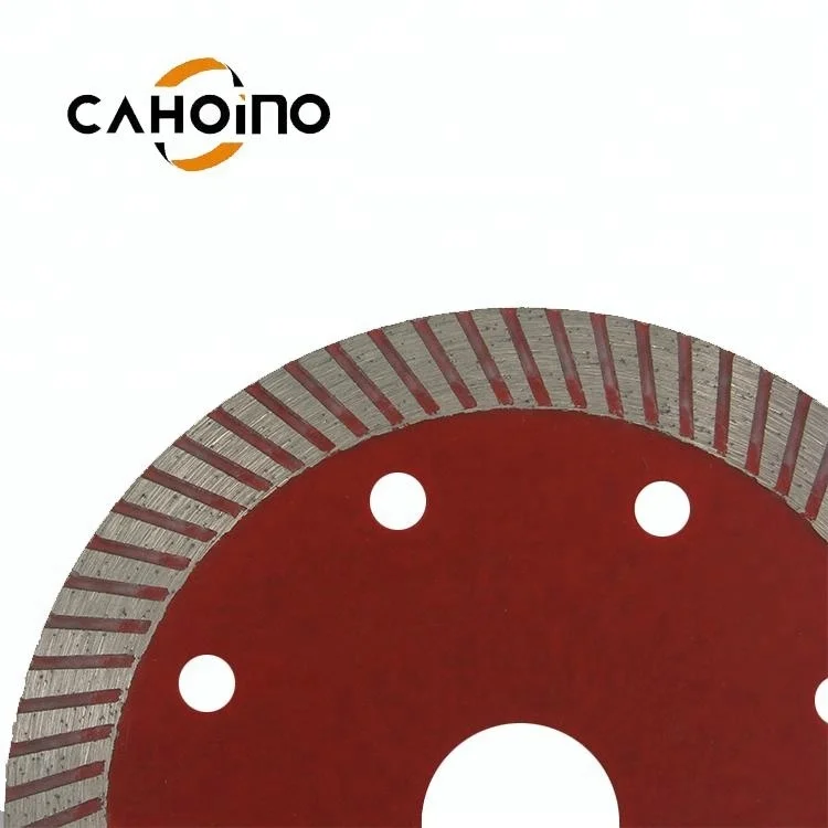 Hot Press Sintered  110 mm Turbo Diamond Circular Saw Blade For Ceramic