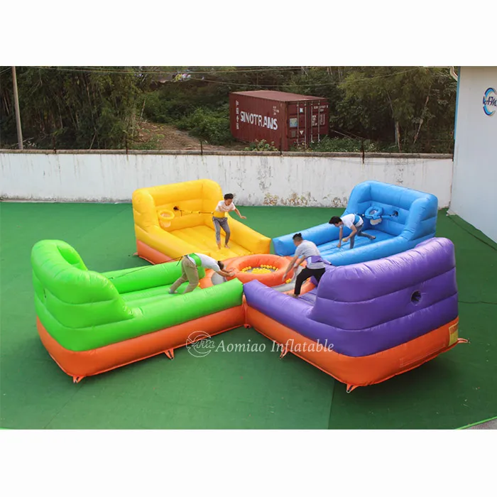 Популярная интерактивная игра bungees беговые виды спорта голодный Бегемот чокер надувная игра для взрослых и детей