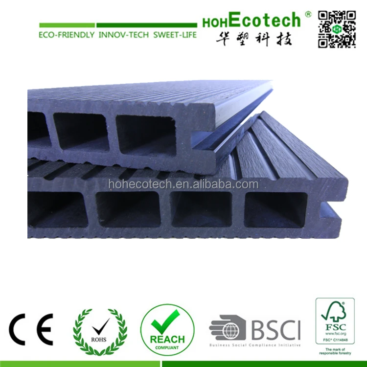 Ati-УФ и длительный срок службы композитная террасная доска пола