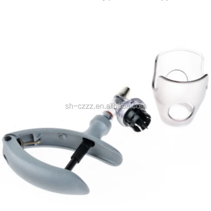 2ml 5ml continuous automatic veterinary injection vaccine syringe for animal with bottle holder