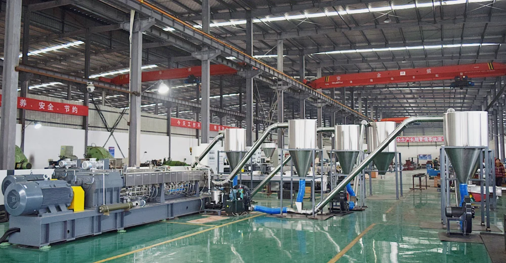 Машина для производства пластиковых гранул, двухшнековый экструдер с подводной гранулирующей линией для гранулирования PP PE PVC PC PS