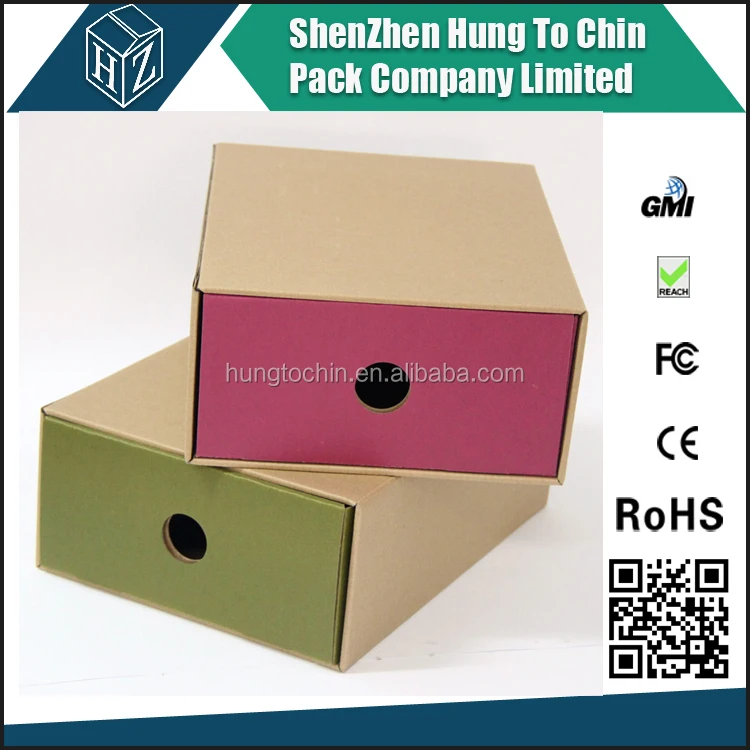 Дизайн водонепроницаемый картонной коробке упаковка для обуви