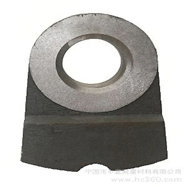 
Crushing machine part hammer head crusher spare hammer crusher wearpart sledge hammer head 