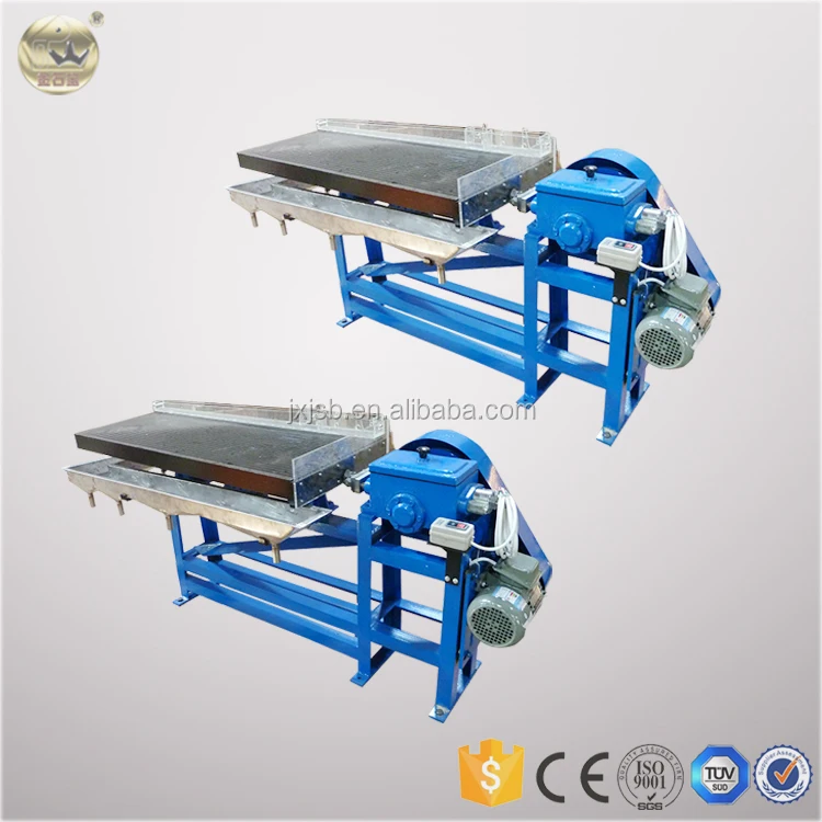 1100 Laboratory Aluminum Alloy Shaking Table for Gold Ore Testing