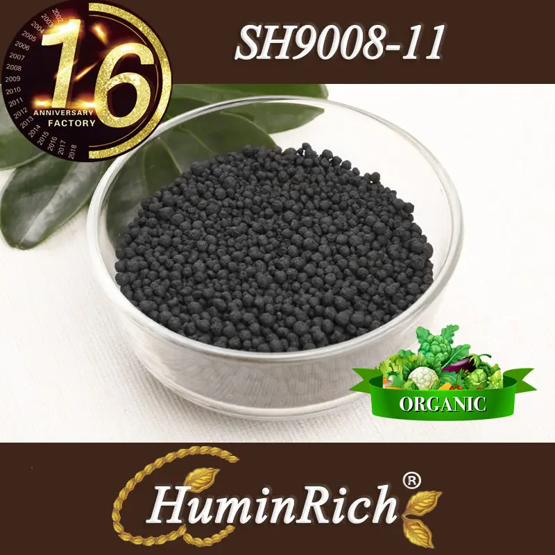 HuminRich SH9008 Potassium Humate Granular Soil Application Fertilizer Improve Sugar Vitamin C