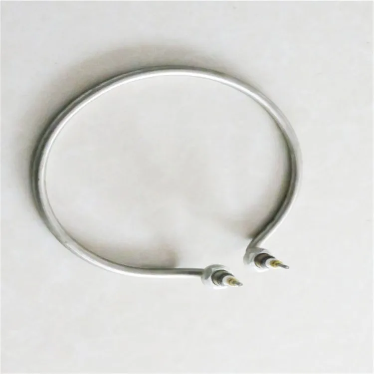 Round shape industry  Immersion tubular heater pipe heating element