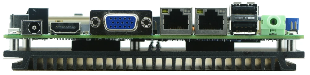 EPIC-N28 безвентиляторный Atom N2800 3.5 дюймов embedded промышленная материнская плата с