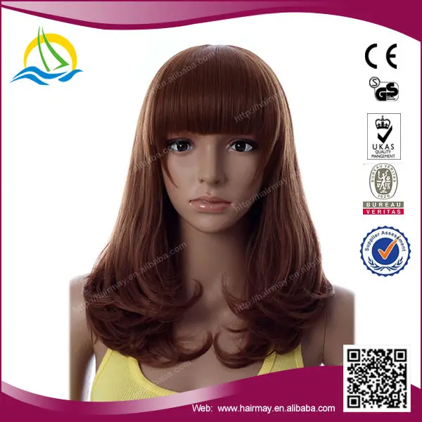 2014 новая Мода стиль благородной японской kanekalon синтетические парик волос