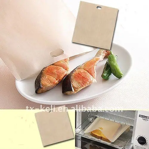 17*19cm Eco-friendly Toaster Bag cook your food in its own juices